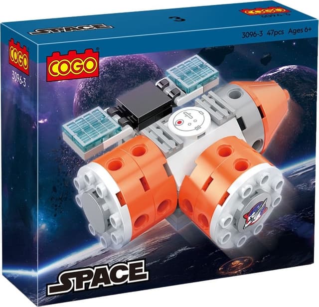 Blocos de Montar Cogo Space 3096-3 (47 Peças)