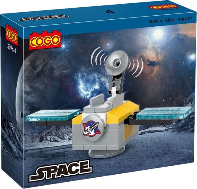 Blocos de Montar Cogo Space 3096-4 (43 Peças)