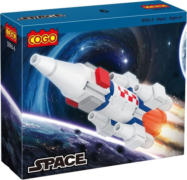 Blocos de Montar Cogo Space 3096-6 (46 Peças)