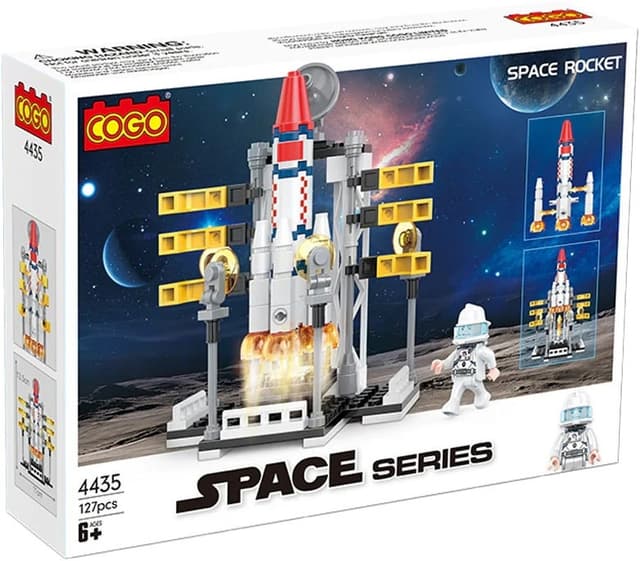 Blocos de Montar Cogo Space Rocket Series 4435 (127 Peças)
