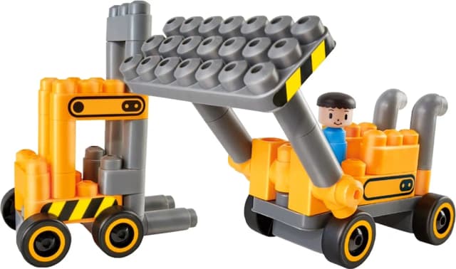 Blocos de Montar Poly-M Construction Site 760021 (43 Peças)