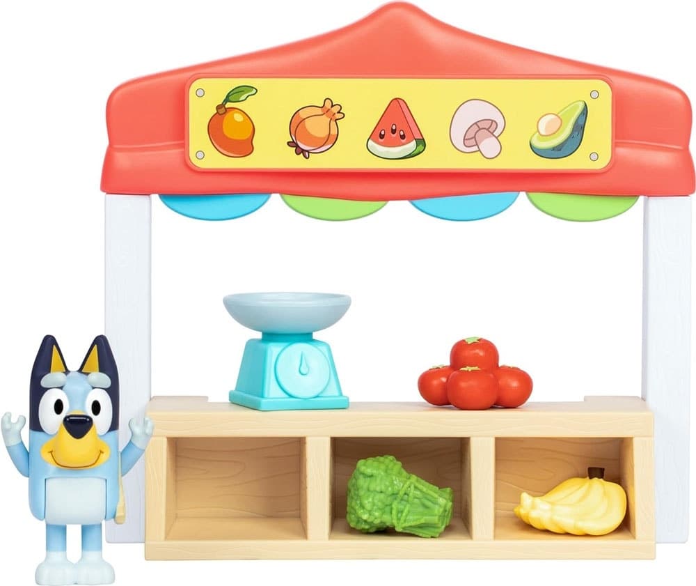 Playset Moose Bluey Farmers Market