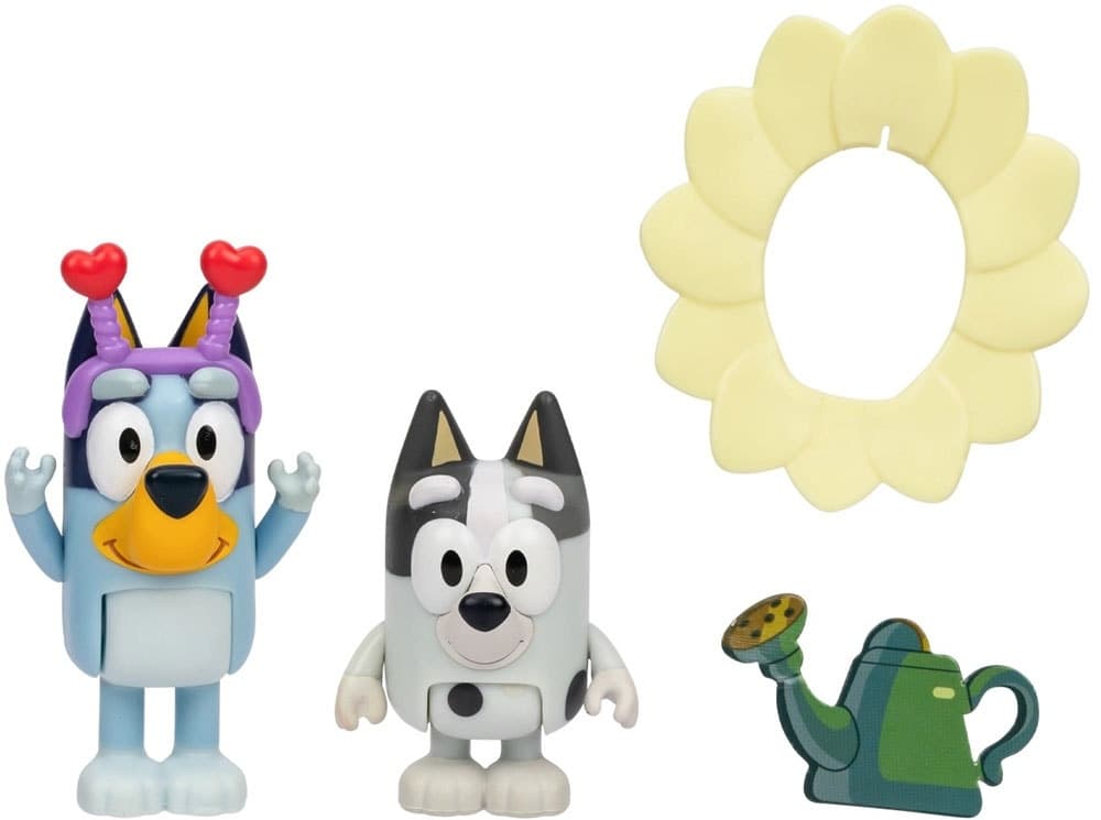 Brinquedo Bluey & Muffin Spring Time Bluey