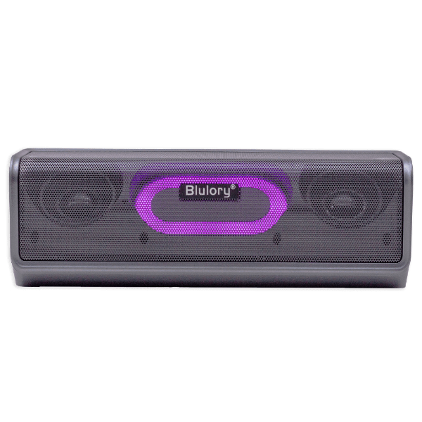 Caixa de Som Blulory Bs-802 Cinza