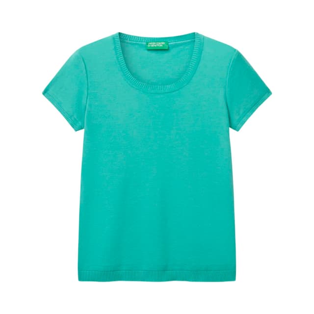 Blusa Benetton 1091D1M10 08N Feminino