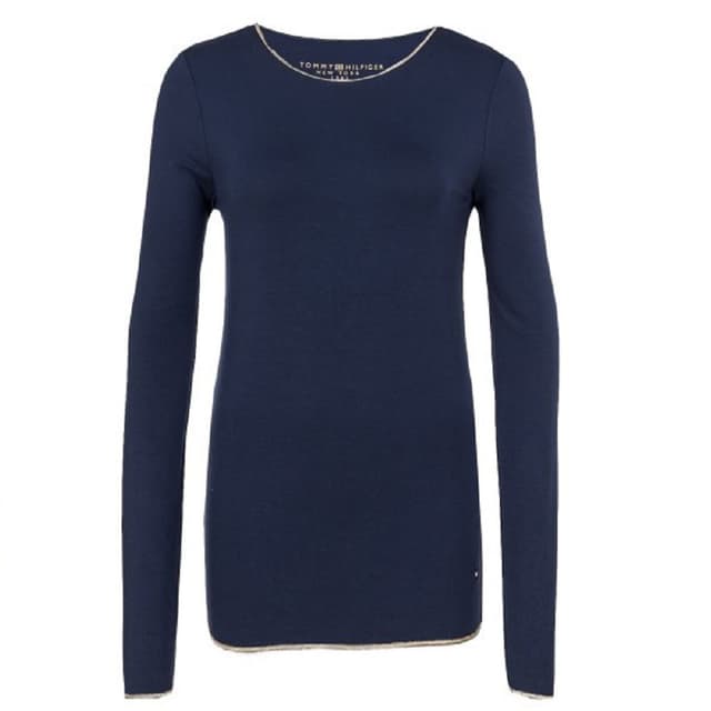 Blusa Tommy Hilfiger Feminina WW0WW14492-716 S Marinho