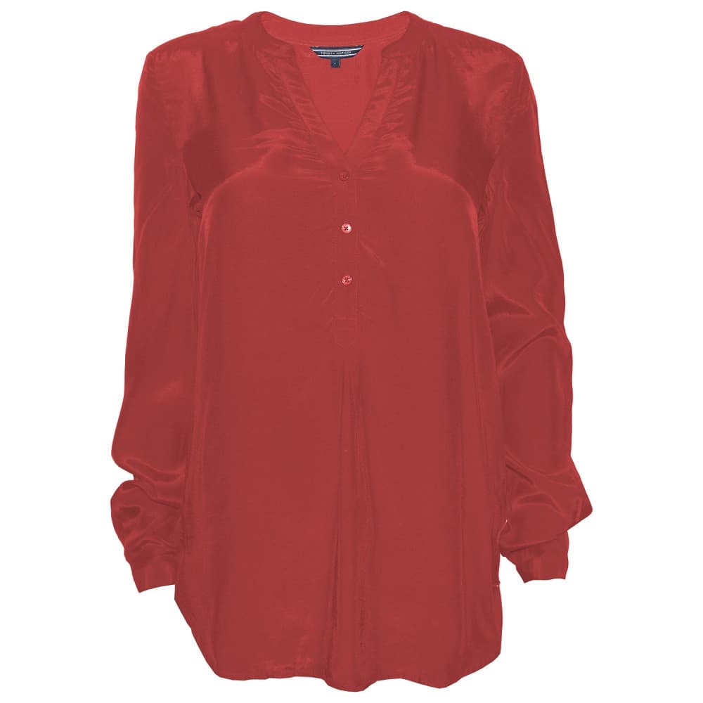 Blusa Tommy Hilfiger Feminina WW0WW19322-668 08 Vermelho