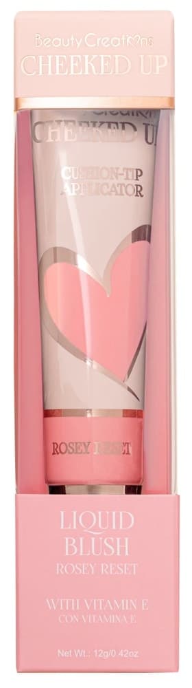 Blush Líquido Beauty Creations Cheeked Up | Rosey Reset - 12G