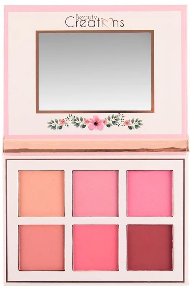 Paleta de Blush Beauty Creations Floral Bloom Bf01 21.1G