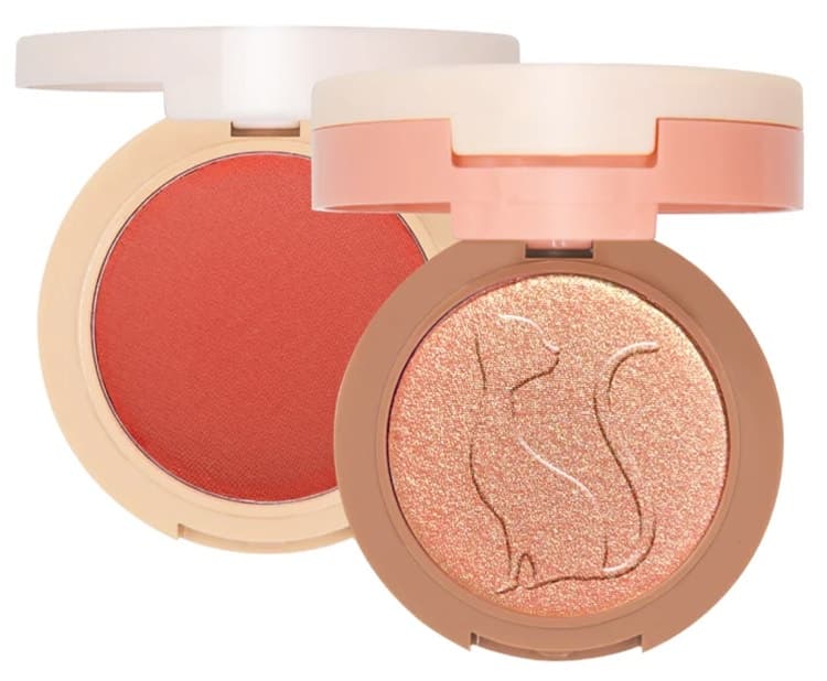 Blush e Iluminador J.cat Beauty 2 Em 1 Piece Of Cake Pgh103 Mcflirty (6.3G + 5.8G)