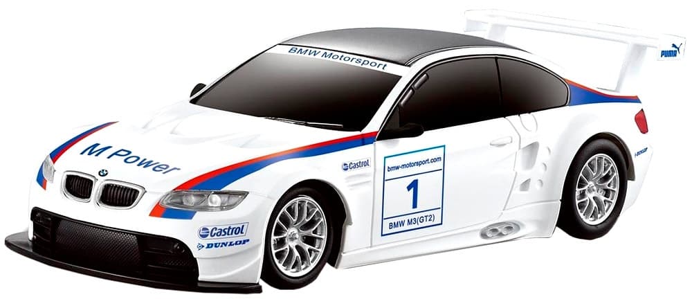Carro de Controle Remoto Bmw M3 Gt2 Escala (1/24) Rastar 48300