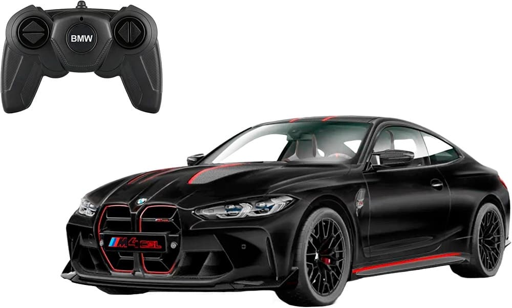 Carro de Controle Remoto Rastar Bmw M4 Csl Escala 1/16 - Preto