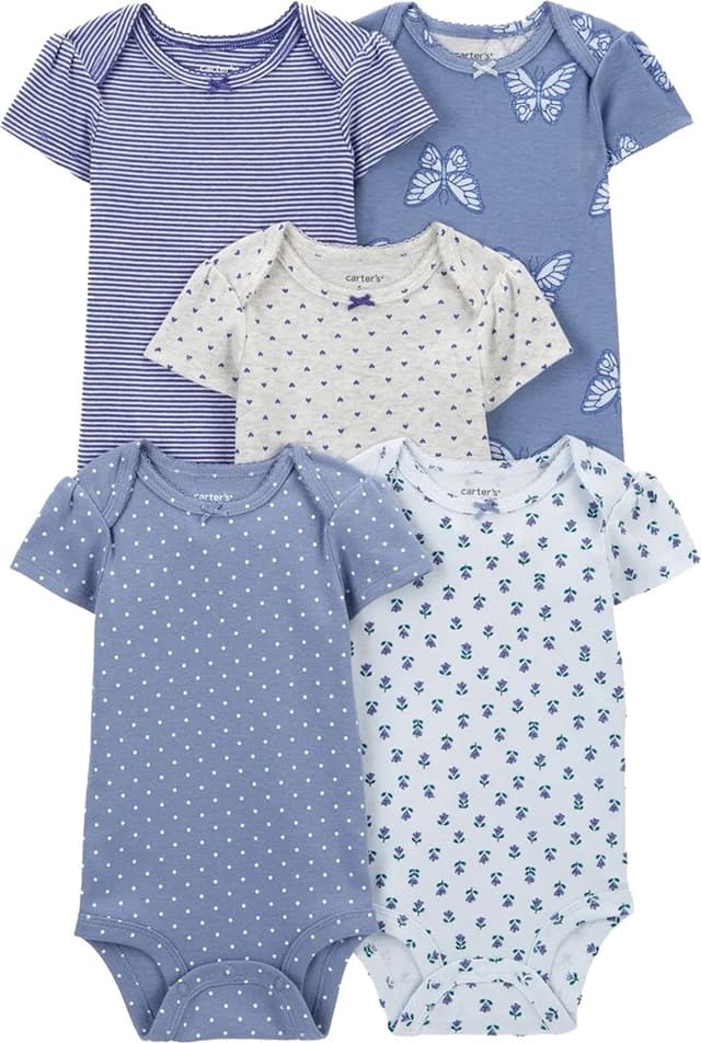 Body Carters Feminino 5 Unidades