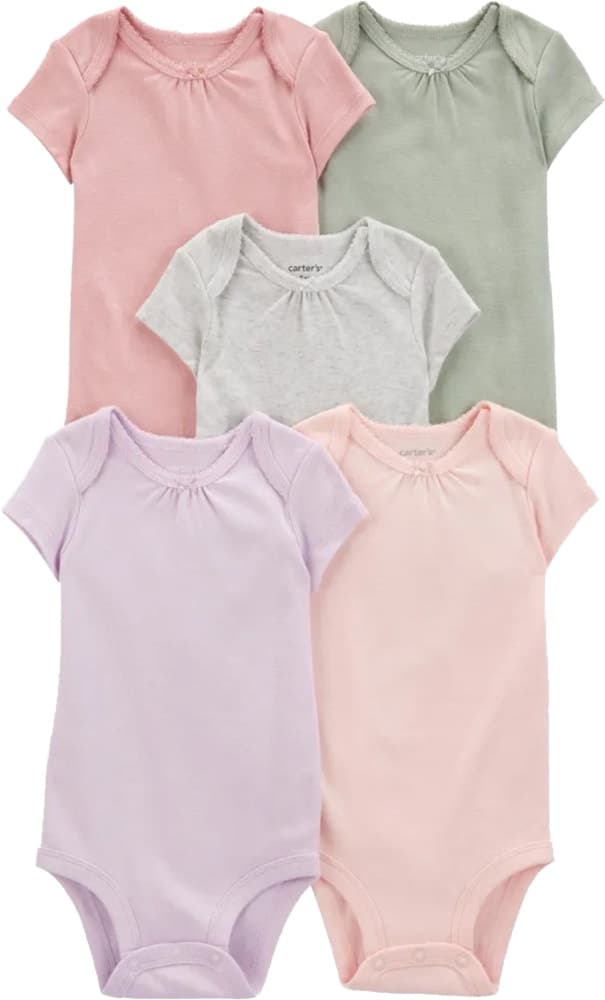 Body Carter's 1R036210 Feminino (5 Unidades)