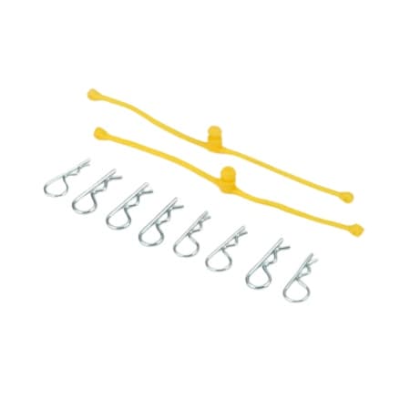 Presilhas de Carroceria Dubro Dub 2247 2 Peças Amarelo