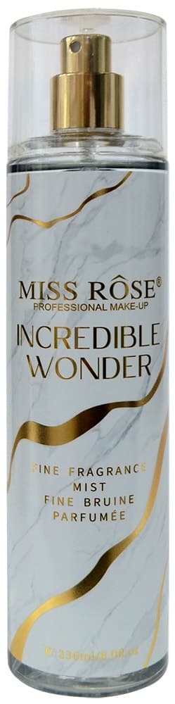 Body Mist Miss Rose Incredible Wonder - 236ml