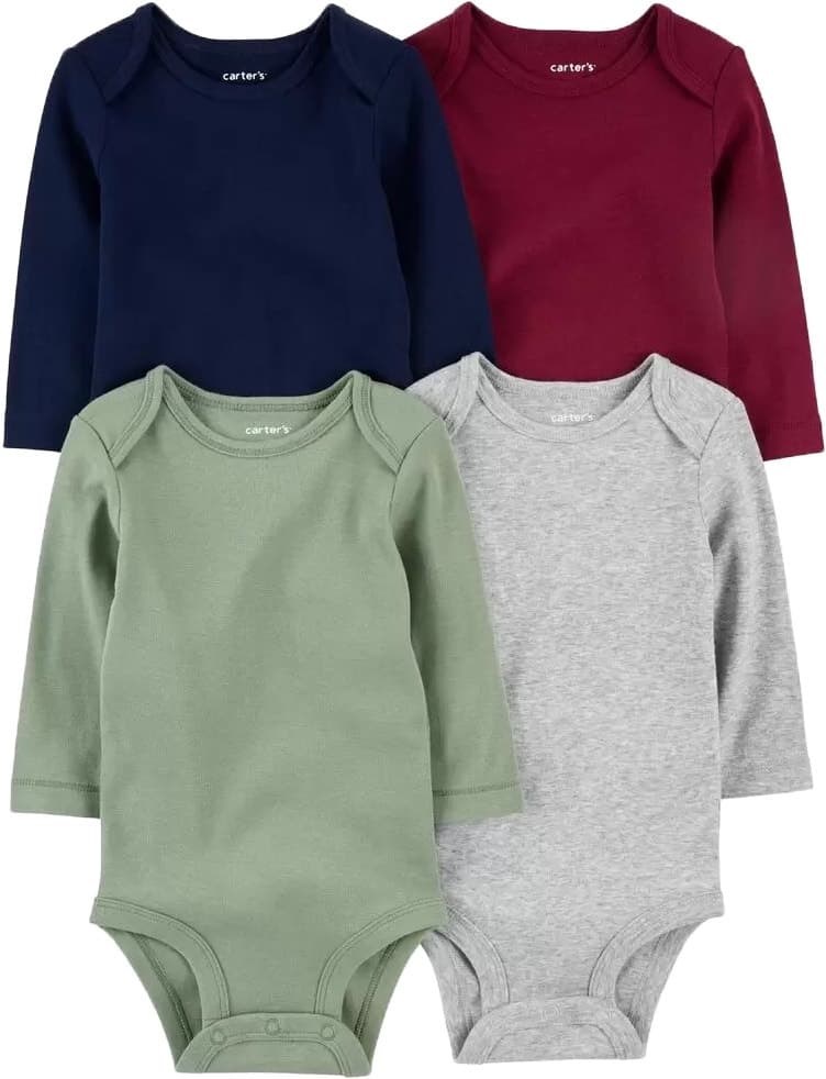 Body para Bebê Carter's 1O014010 Masculino (4 Unidades)