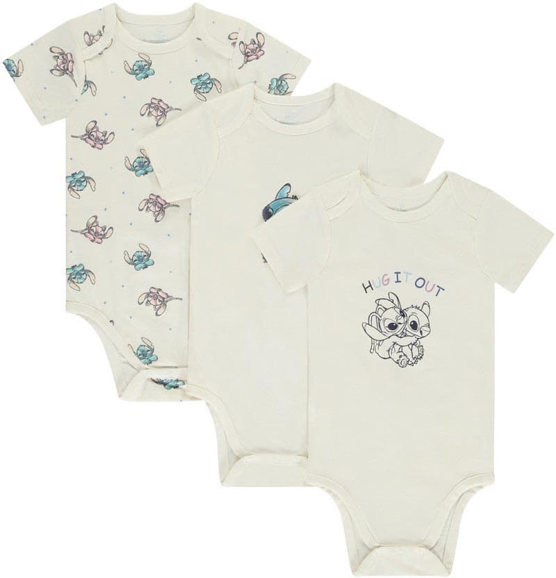 Body para Bebê Feminino (3 Unidades) Orchestra HB01BL-Ecr