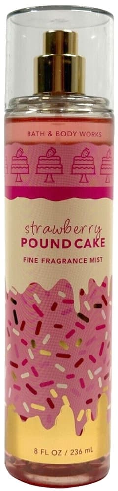 Body Splash Bath & Body Works Strawberry Pound Cake - 236mL