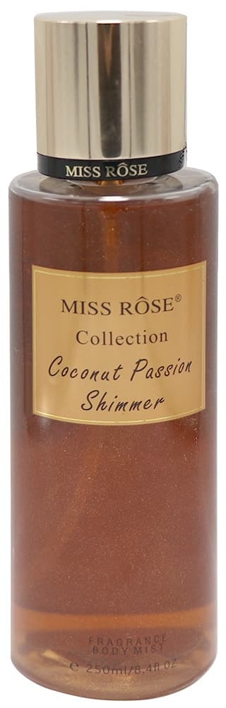 Body Splash Miss Rôse Coconut Passion Shimmer 250ml