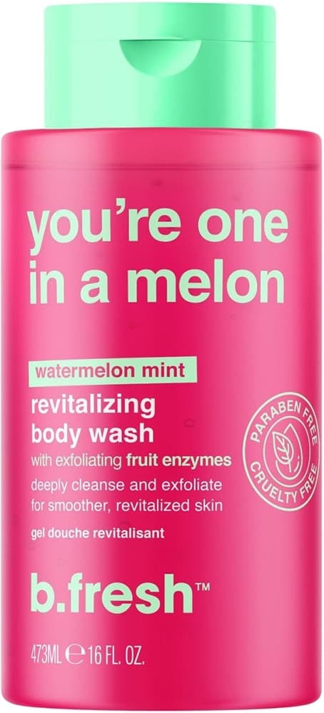 Gel de Banho Revitalizante B.fresh Melancia Menta - 473mL