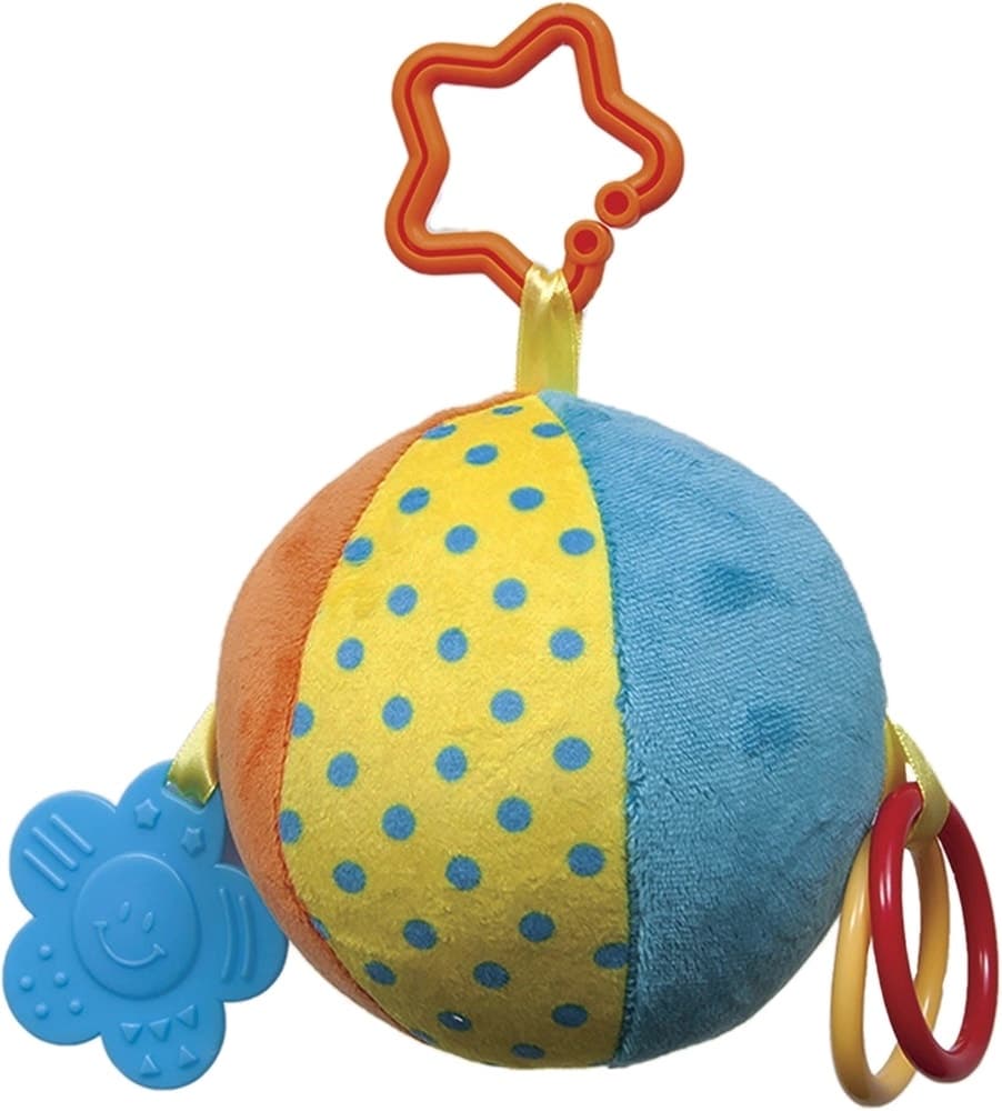 Bola de Pelúcia com Mordedor Buba