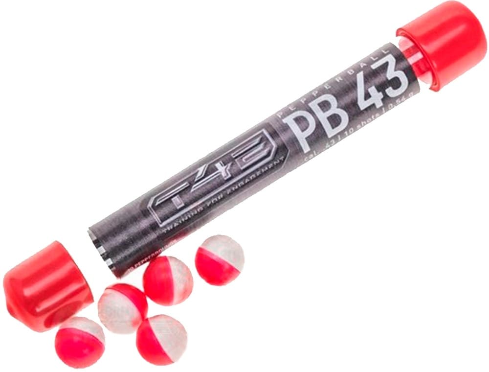 Bolas de Pimenta Umarex T4E Pb .43 (10 Unidades)