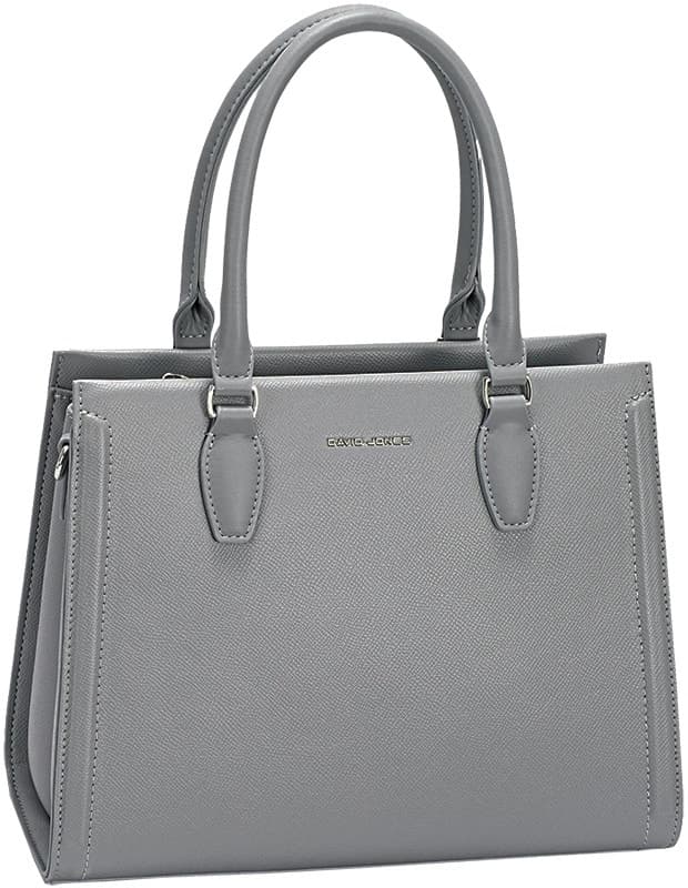 Bolsa David Jones Feminina Cm7651 Cinza Aço