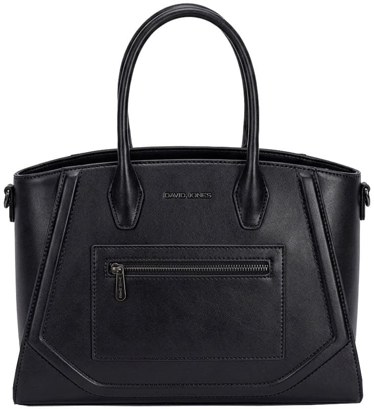 Bolsa Feminina David Jones Cm7737 Preta