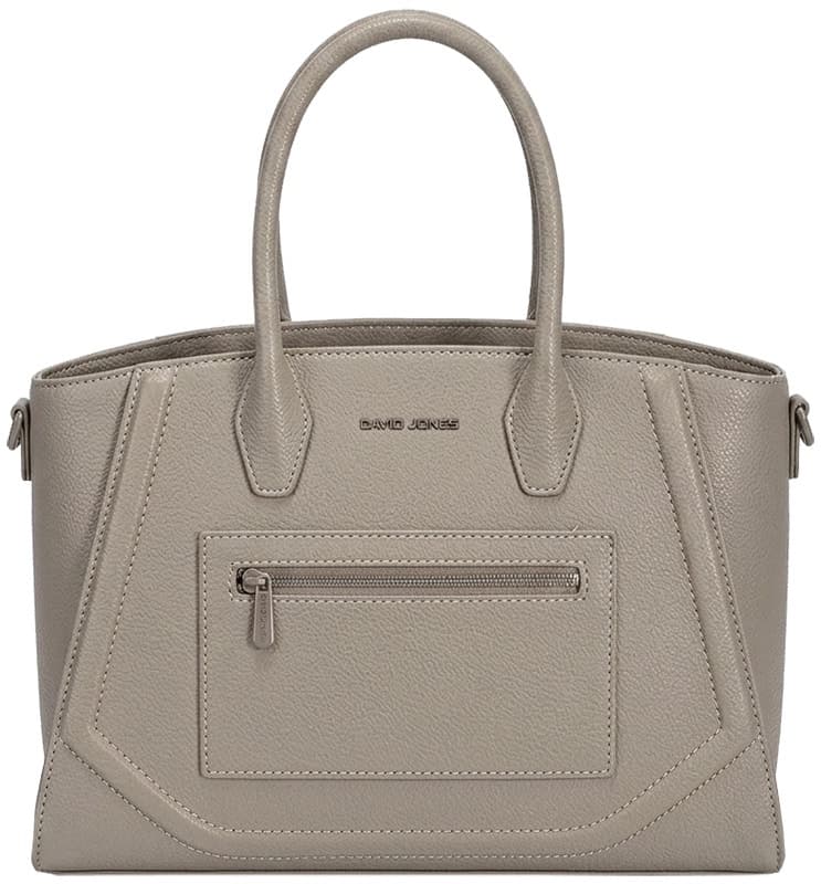 Bolsa Feminina David Jones Cm7737 Warm Taupe
