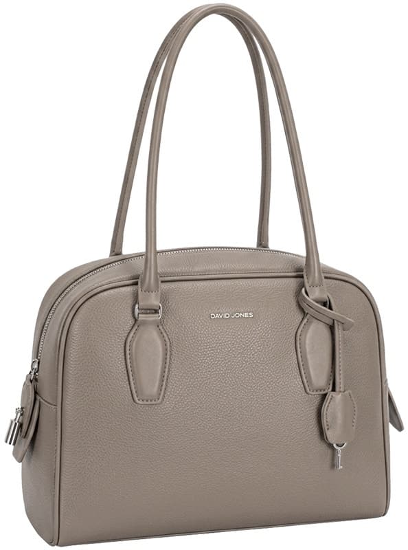 Bolsa Feminina David Jones Cm7748 Warm Taupe