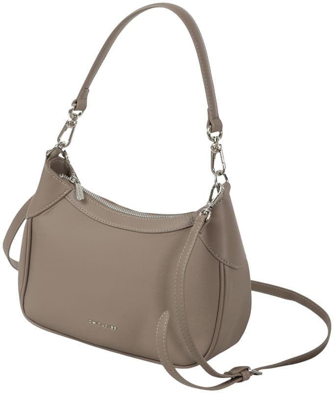 Bolsa Feminina David Jones Cm7823 Warm Taupe