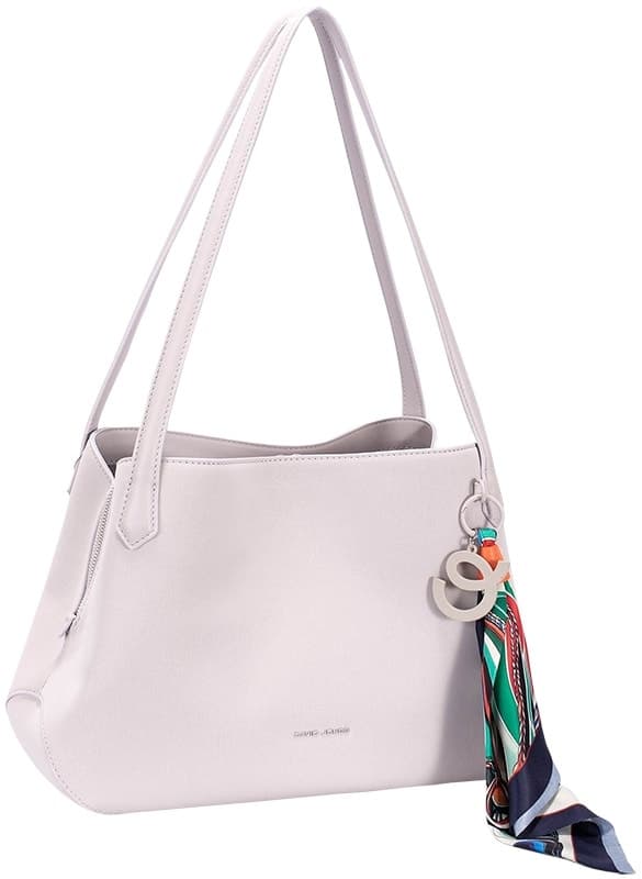 Bolsa Feminina David Jones Cm8435 Snow Lilac