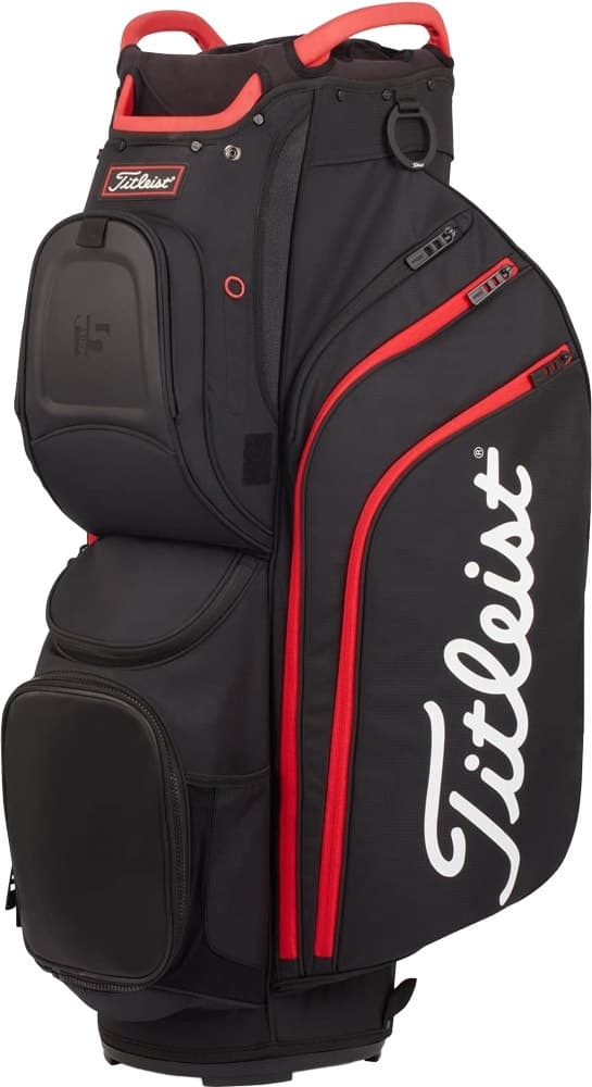 Bolsa de Golfe Titleist Cart 15 TB22CT8-006 - Preta/Vermelha