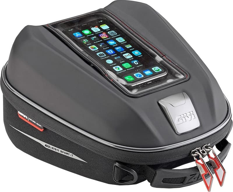 Bolsa de Tanque Givi St611+ Tanklock 6L - Preto