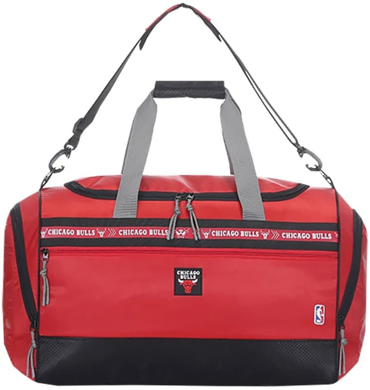 Bolsa Esportiva Nba Chicago Bulls Vermelho/Preto