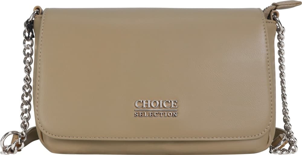 Bolsa Feminina Choice T234317B Bege/Prateado