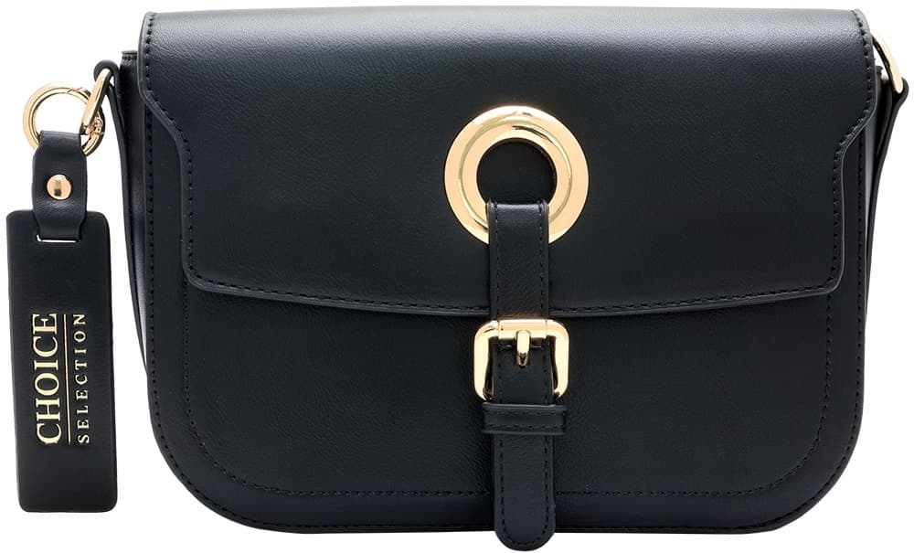 Bolsa Feminina Choice X2410181A Preta/Dourada