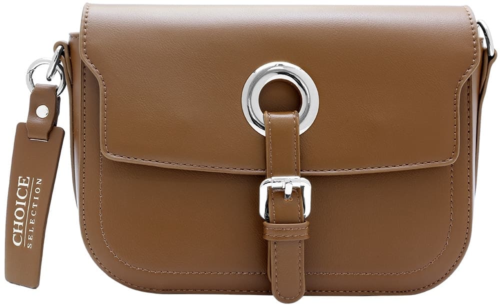 Bolsa Feminina Choice X2410181A Marrom/Chromo