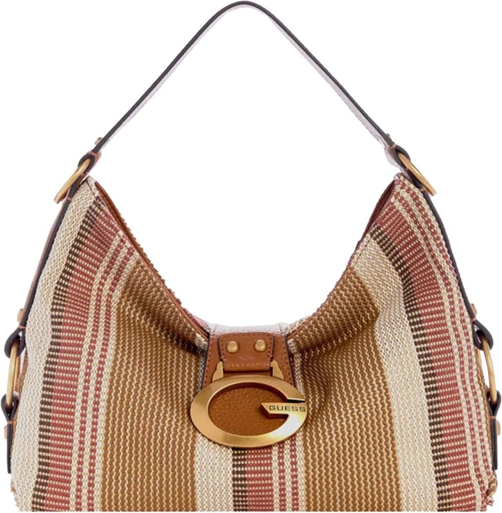 Bolsa Guess Feminina Ab930818 Cognac Multi