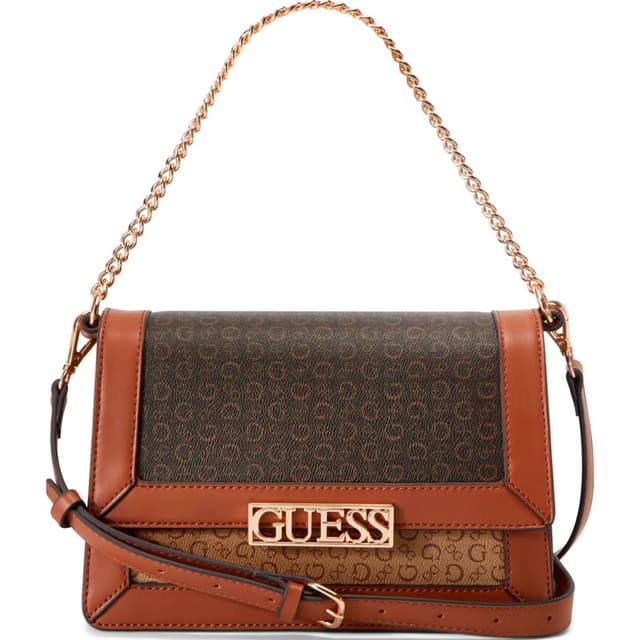 Bolsa Guess Crossbody Sg949214 Marrom Escuro