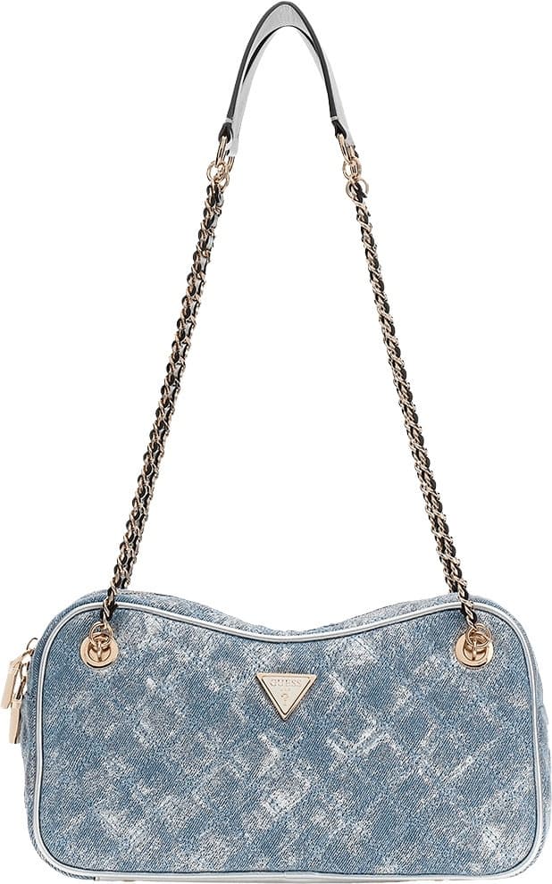 Bolsa Guess Feminina Metallic Denim