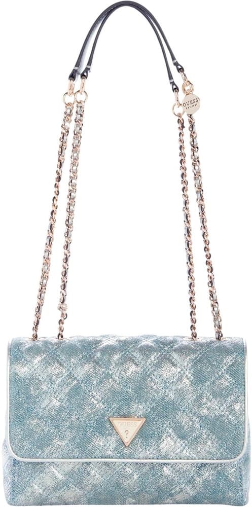 Bolsa Guess Feminina Dg967320 Metallic Denim