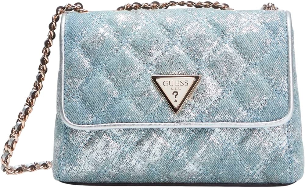 Bolsa Guess Feminina Metallic Denim