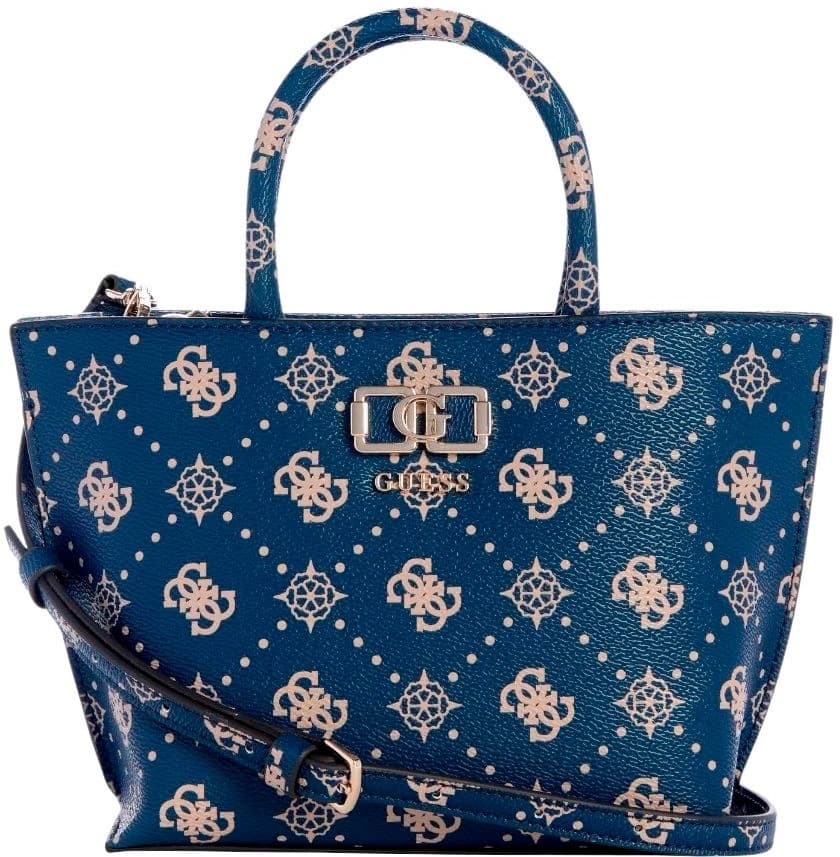 Bolsa Feminina Guess Gp992875 Navy Logo