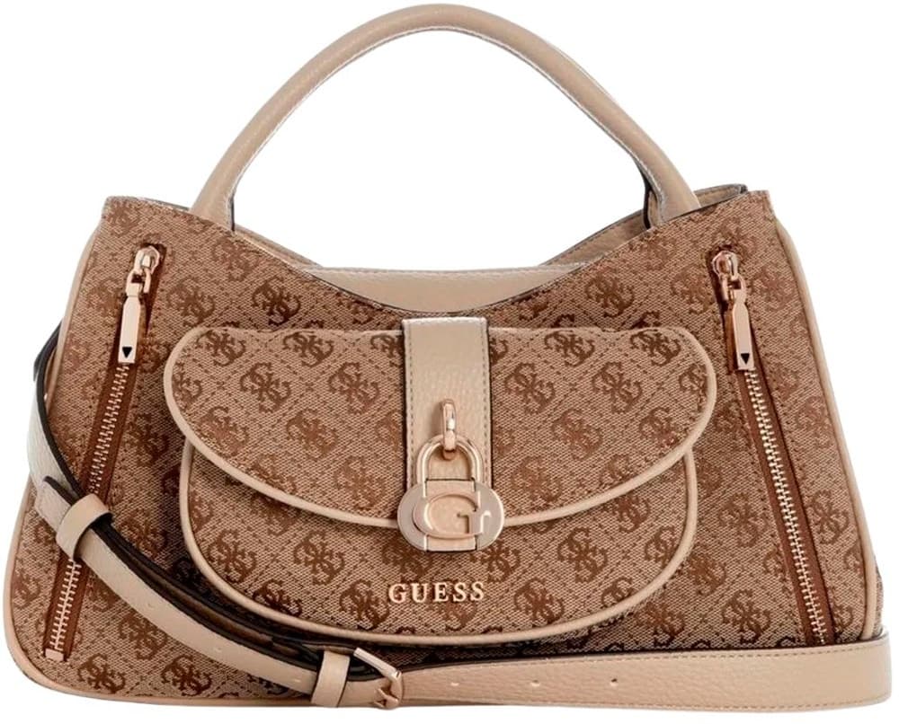 Bolsa Guess Feminina Latte Logo