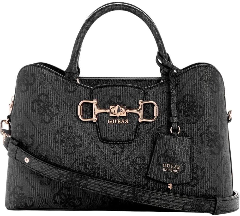Bolsa Guess Feminina Os992406 Coal Logo