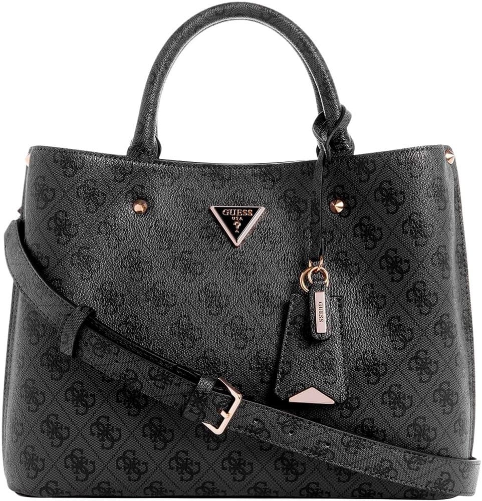 Bolsa Feminina Guess Sg697406 Coal Logo