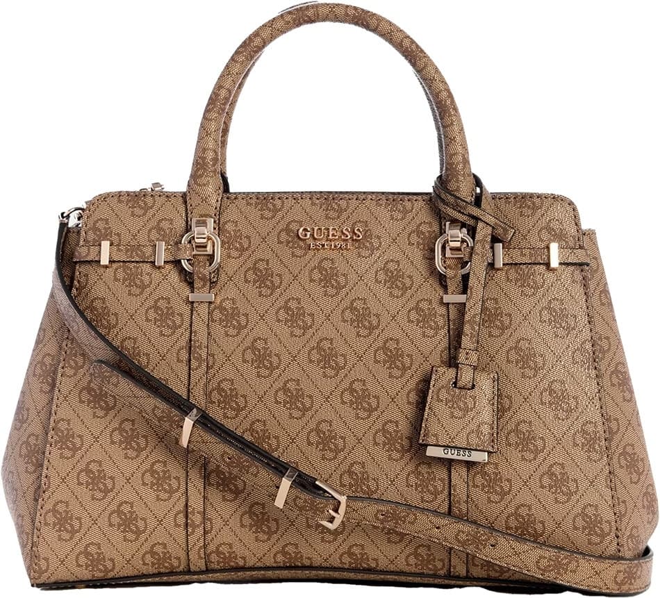 Bolsa Feminina Guess Sg991706 Latte Logo