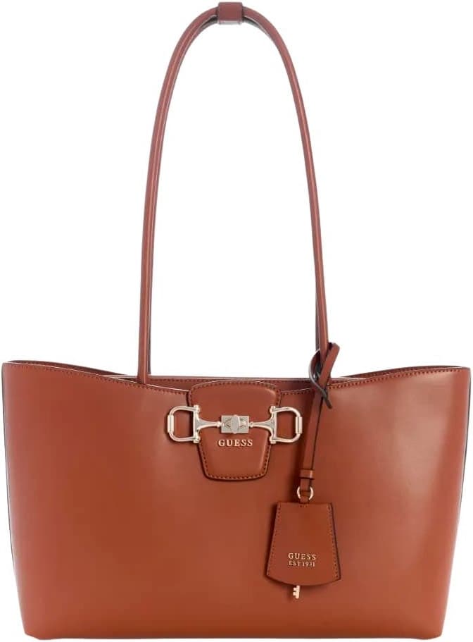 Bolsa Feminina Guess Vg991023 Cognac